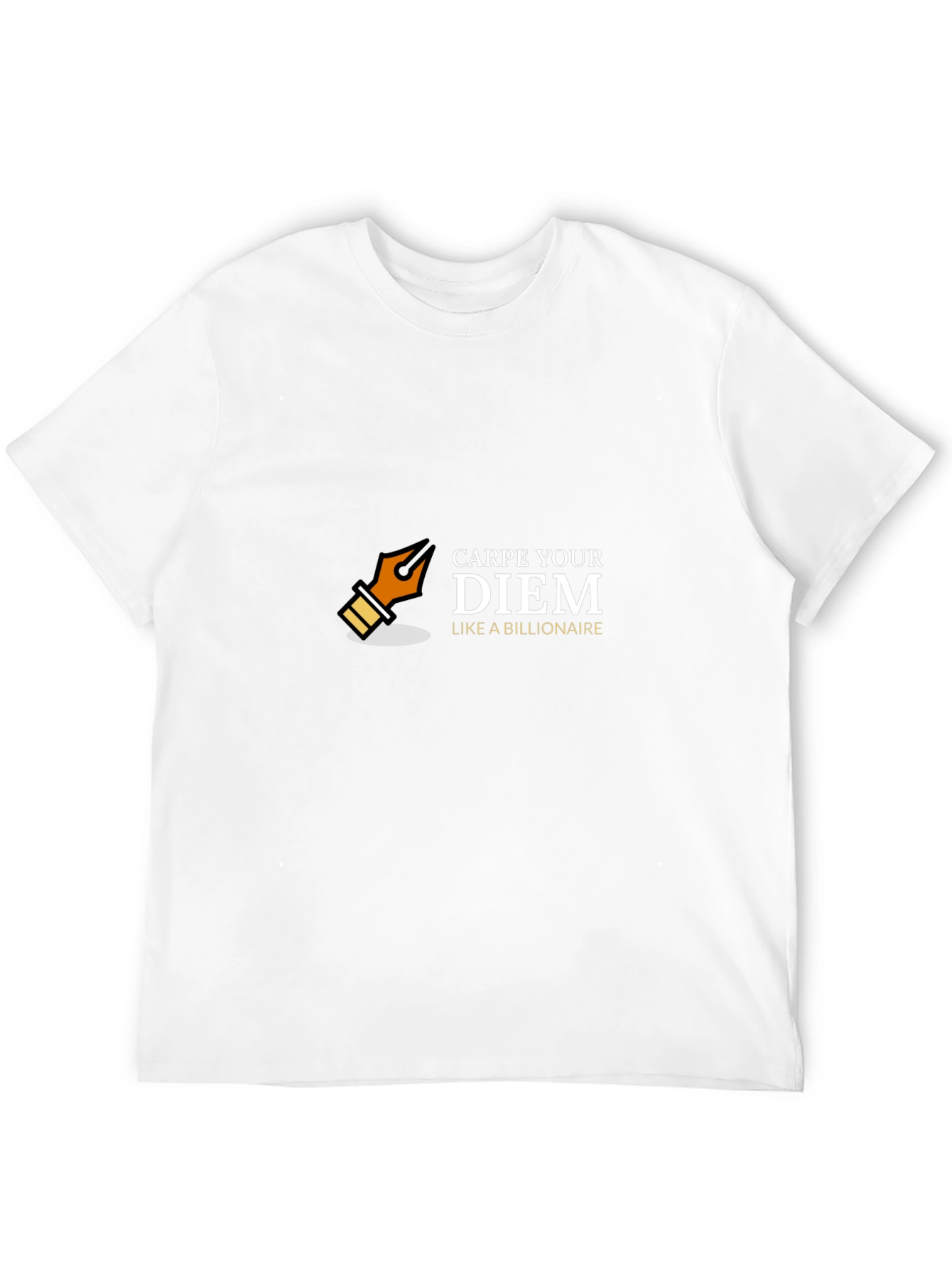 Carpe Your Diem Like A Billionaire Black Tee