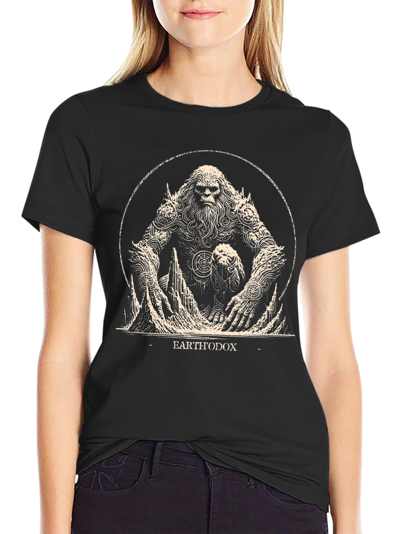 Earthodox Graphic Tee - Black