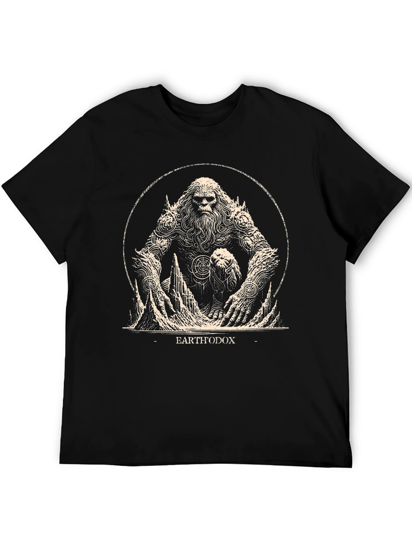 Earthodox Graphic Tee - Black