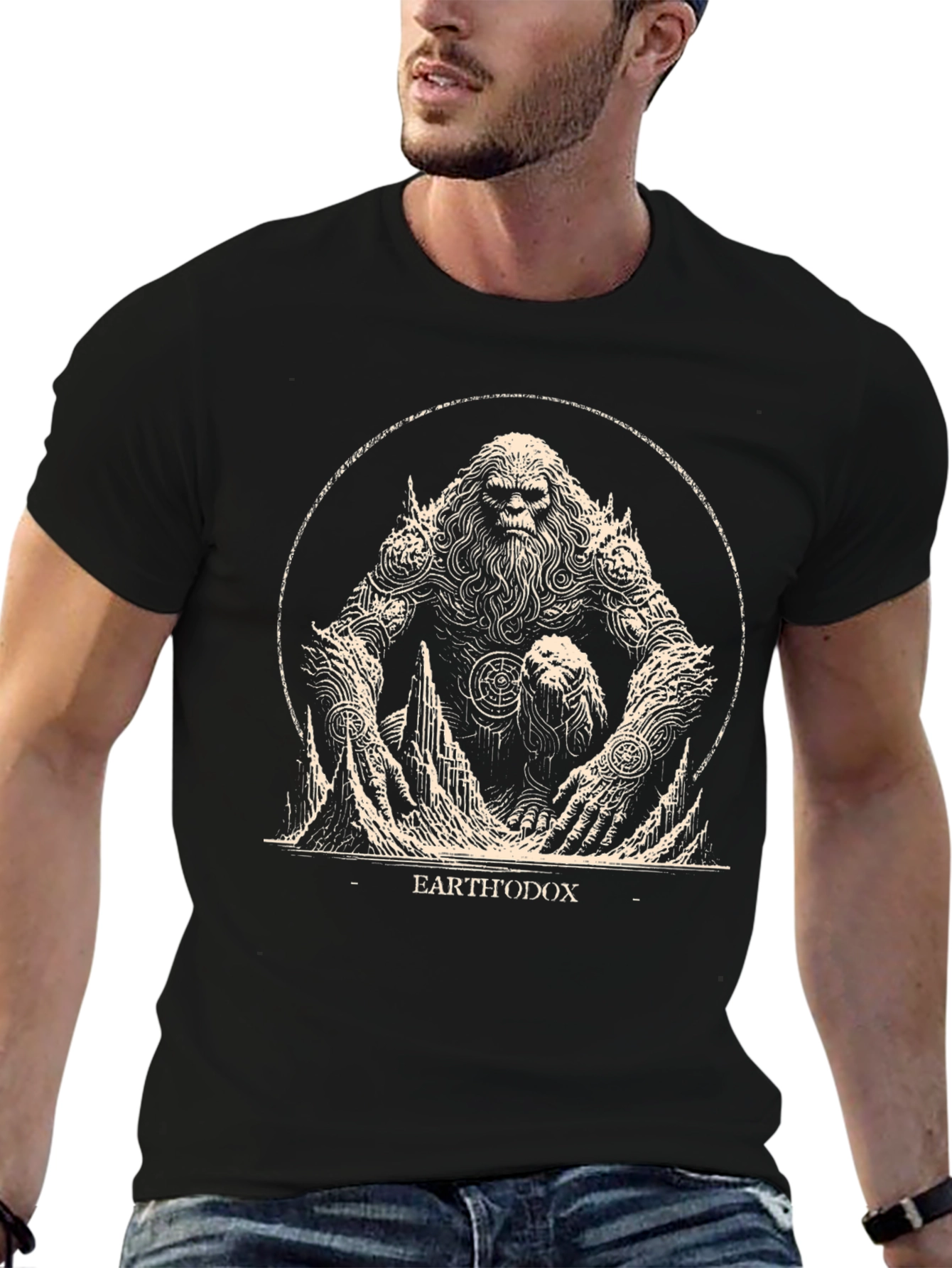 Earthodox Graphic Tee - Black
