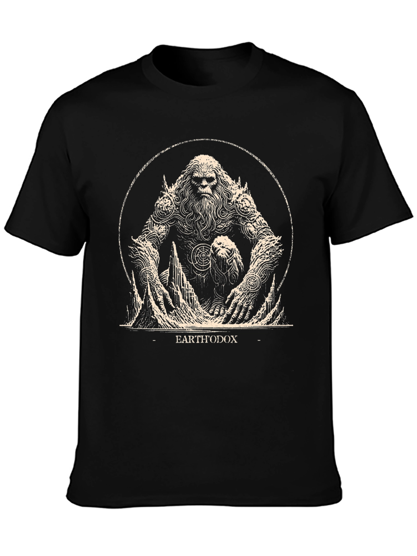 Earthodox Graphic Tee - Black
