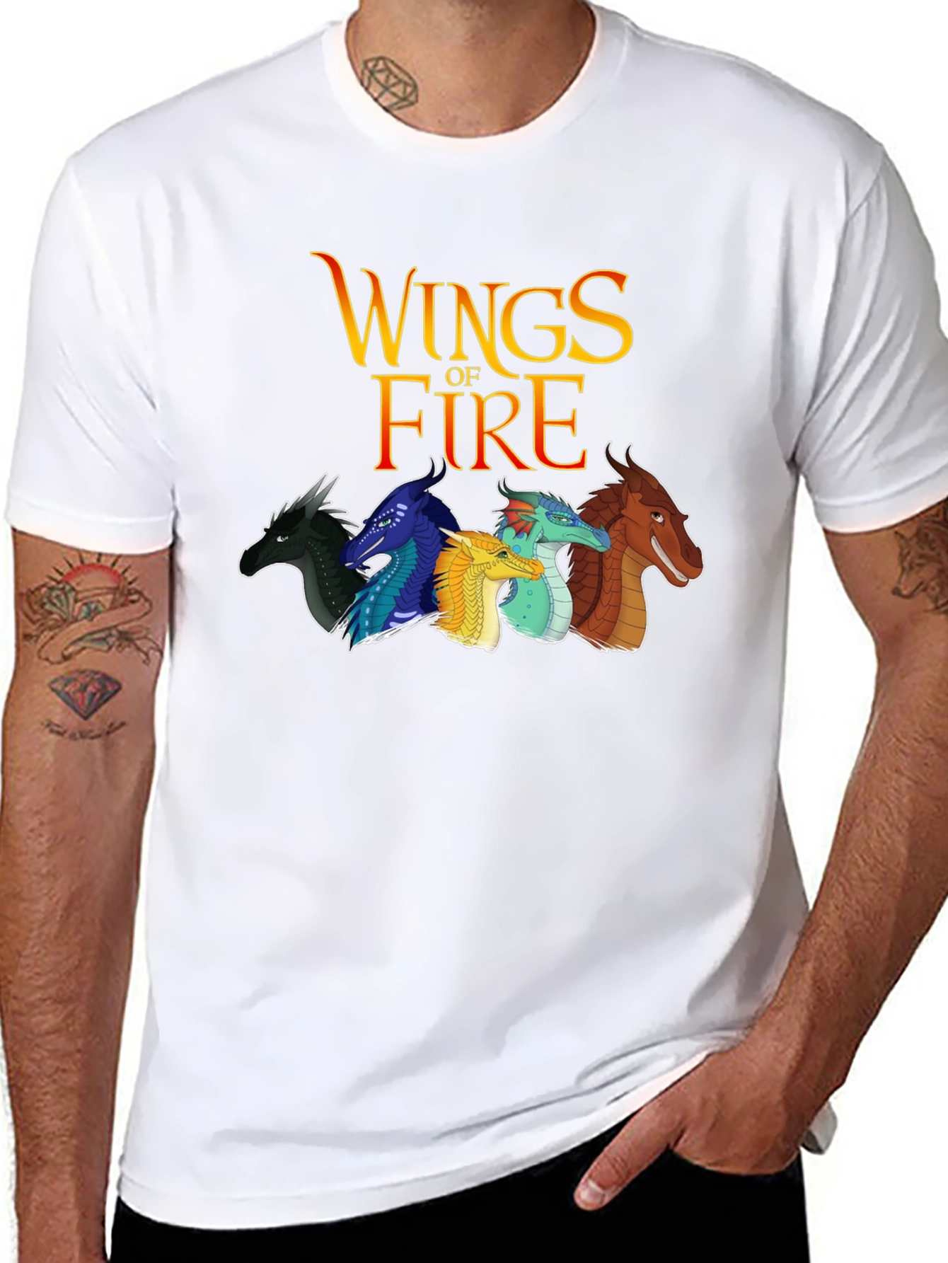 Wings of Fire Dragons Graphic T-Shirt