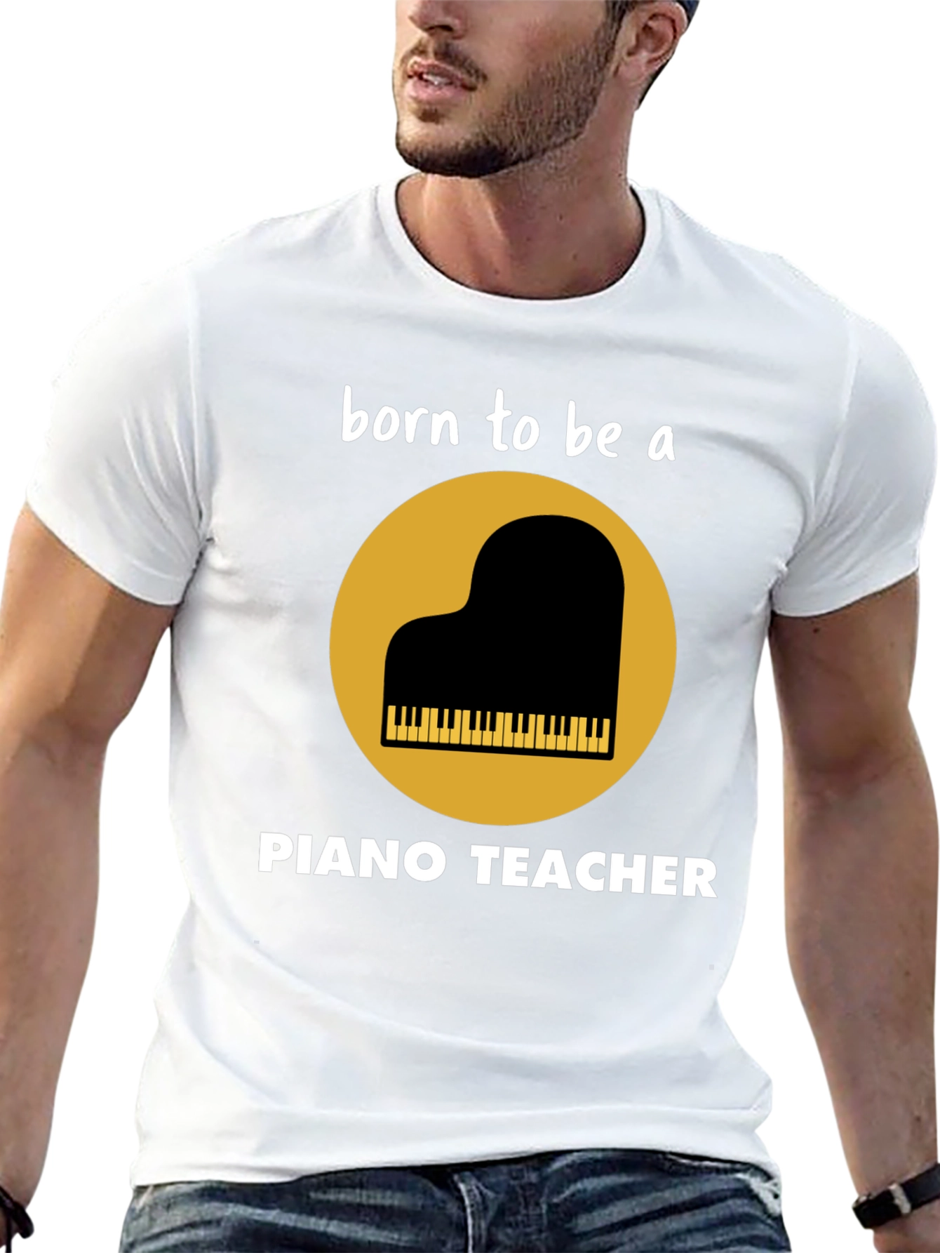 Born to be a Piano Teacher T-Shirt