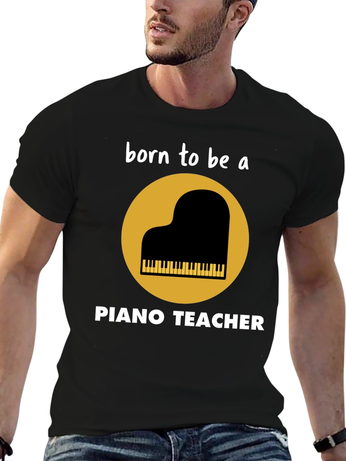 Born to be a Piano Teacher T-Shirt