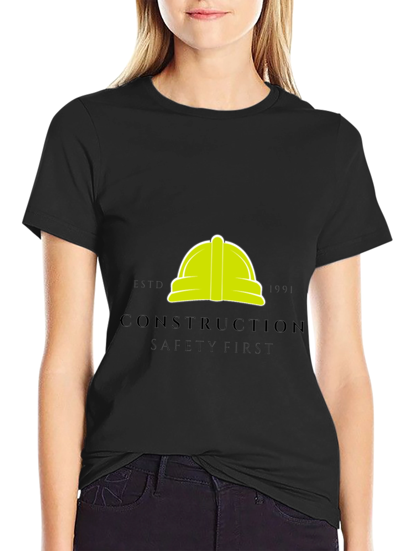 Construction Safety First T-Shirt