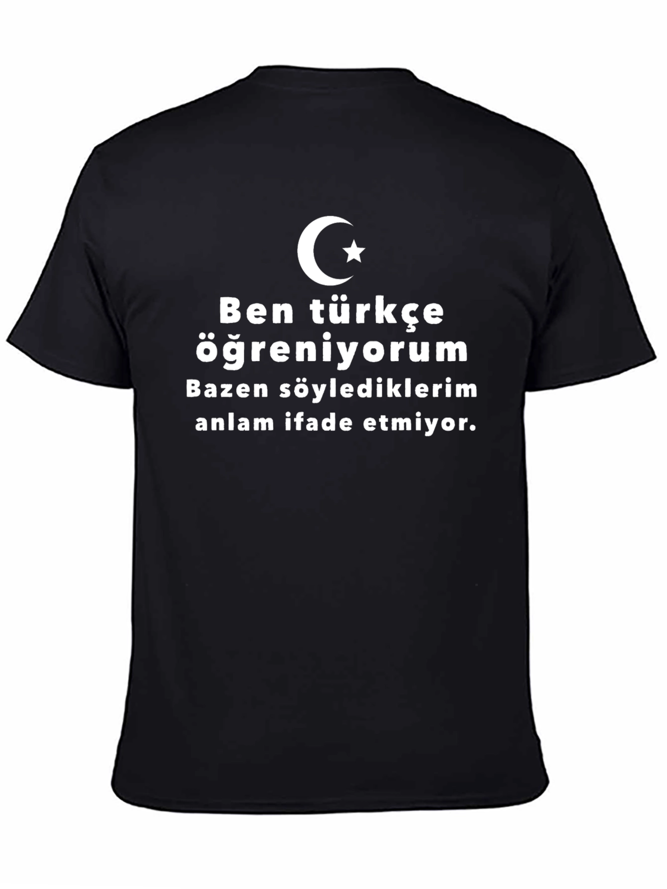 Turkish Learner T-Shirt - Humorous Design