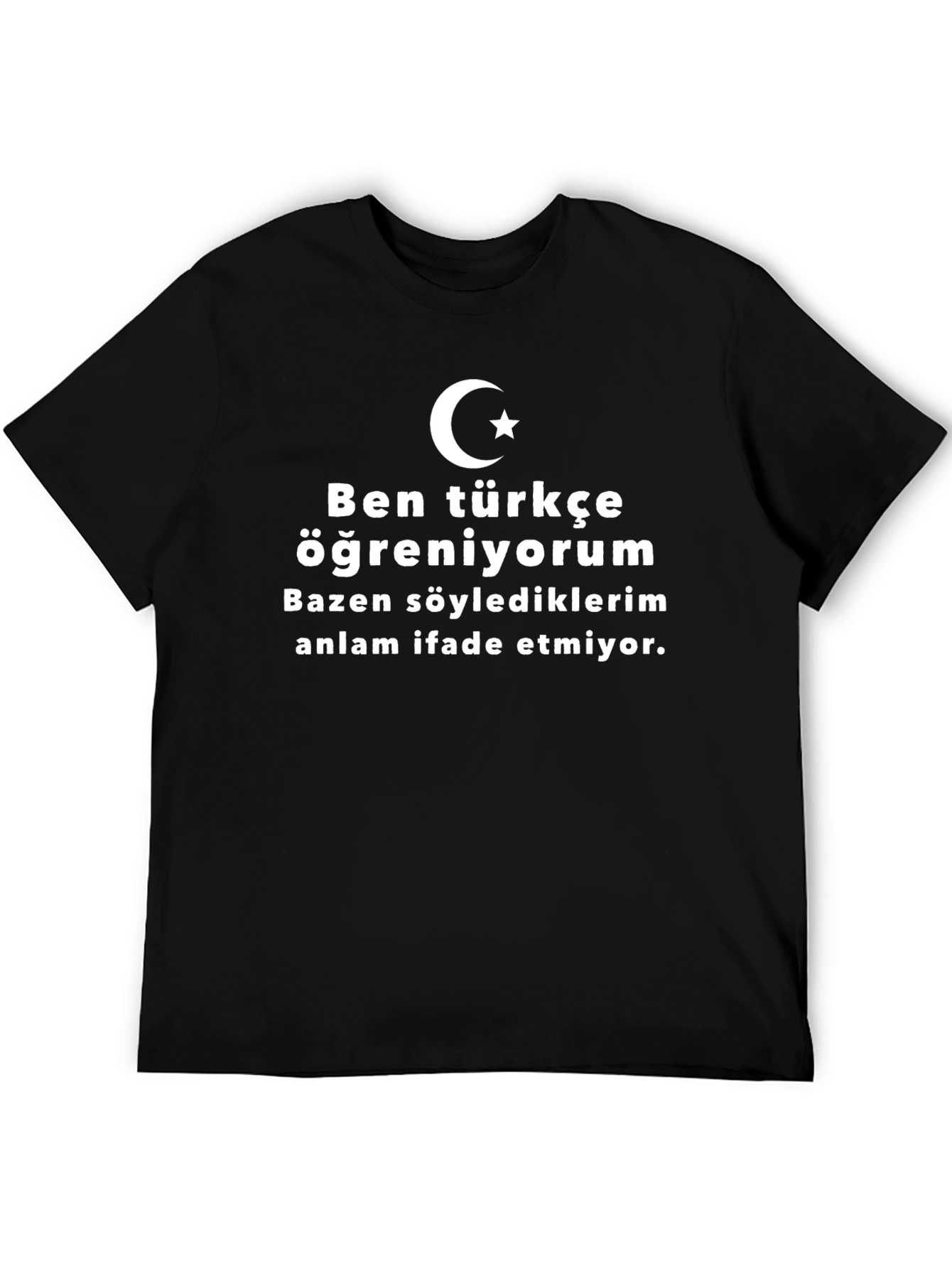 Turkish Learner T-Shirt - Humorous Design