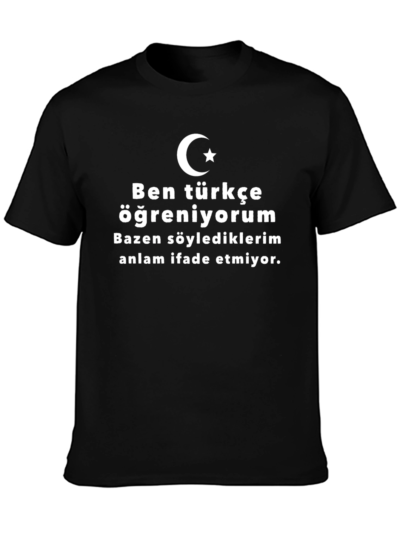 Turkish Learner T-Shirt - Humorous Design
