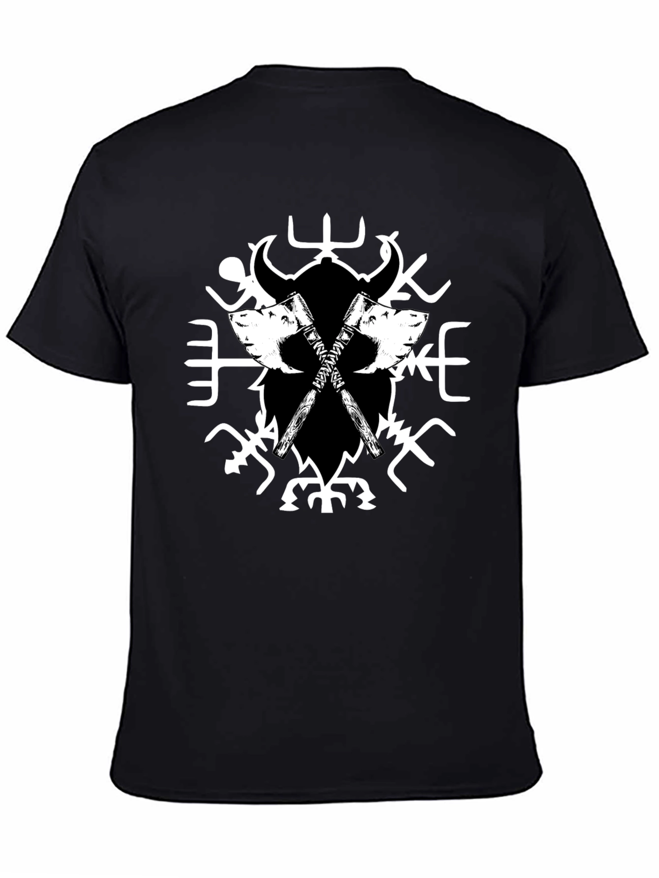 Viking Axe T-Shirt - Black