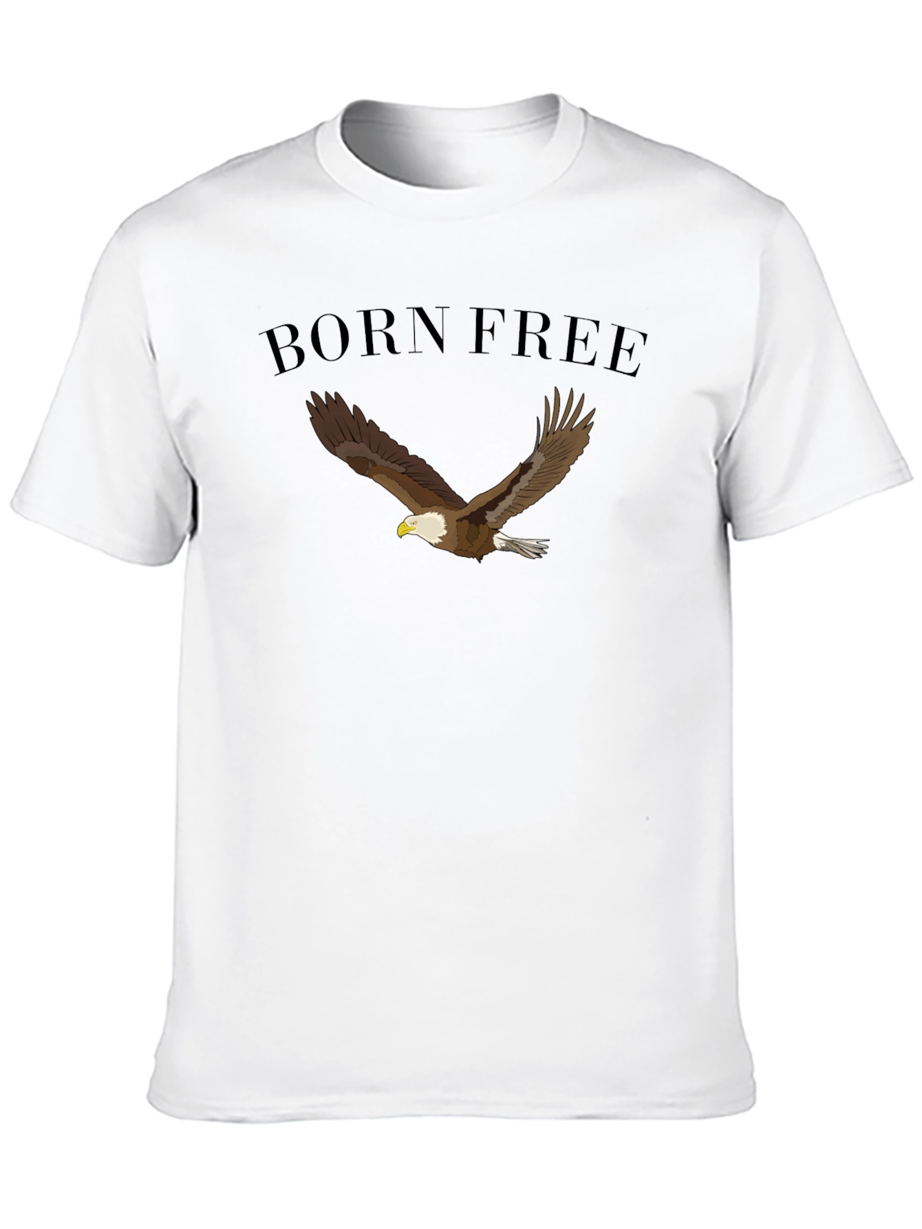 Born Free Eagle Graphic T-Shirt