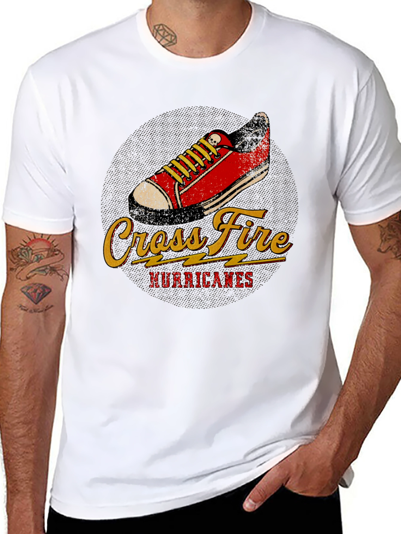 Cross Fire Hurricanes Graphic Tee