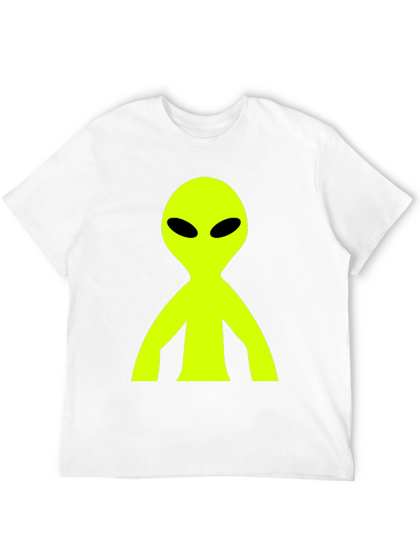 Alien Graphic T-Shirt - Black Cotton Tee