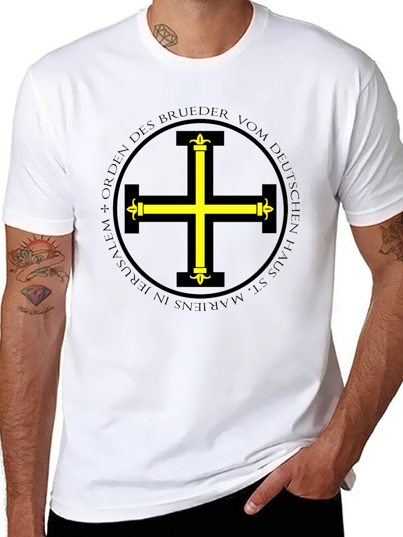 Teutonic Order T-Shirt Knight Templar Crusader