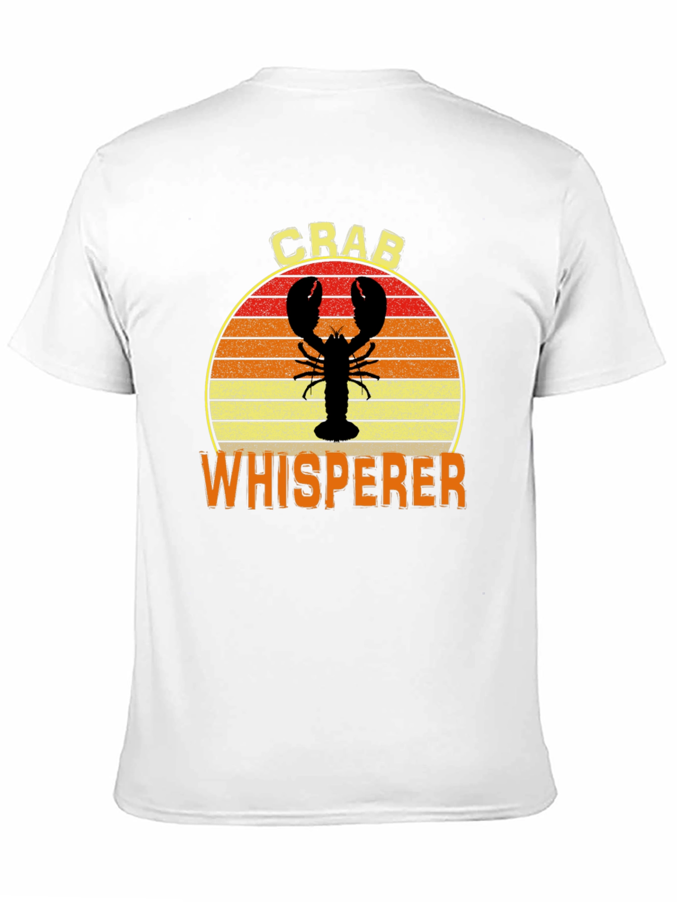 Crab Whisperer Graphic T-Shirt Black
