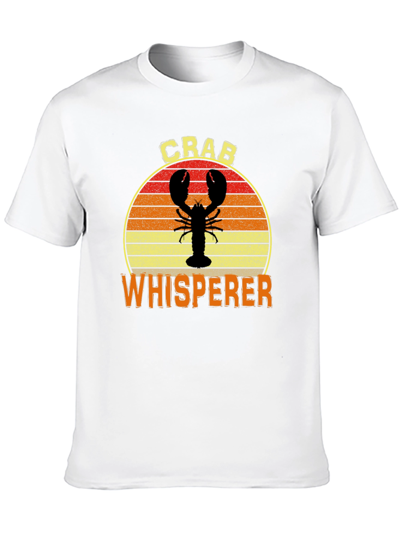 Crab Whisperer Graphic T-Shirt Black