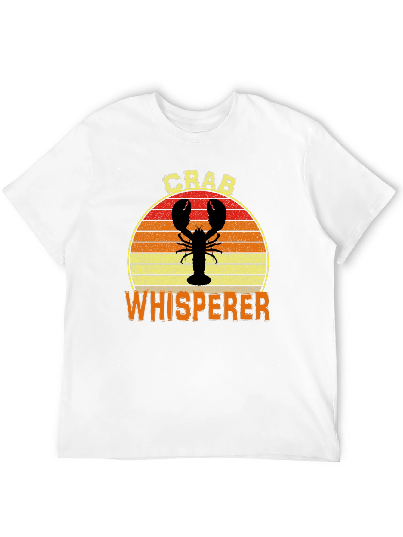 Crab Whisperer Graphic T-Shirt Black
