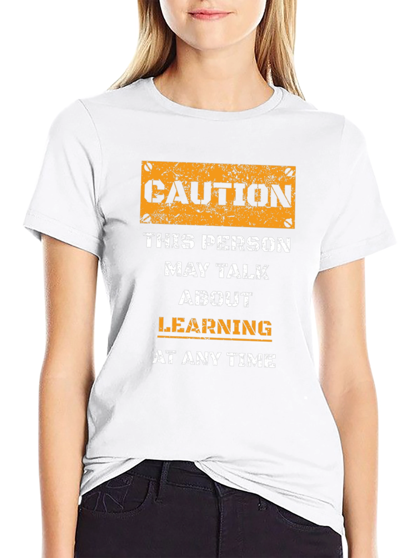 Caution: Learning Conversation T-Shirt