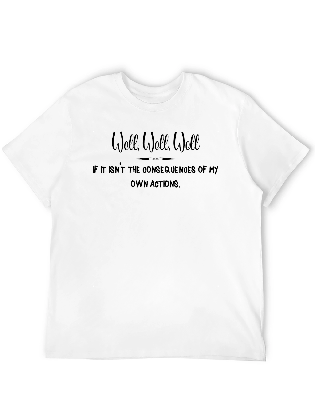 Consequences T-Shirt - Well Well Well