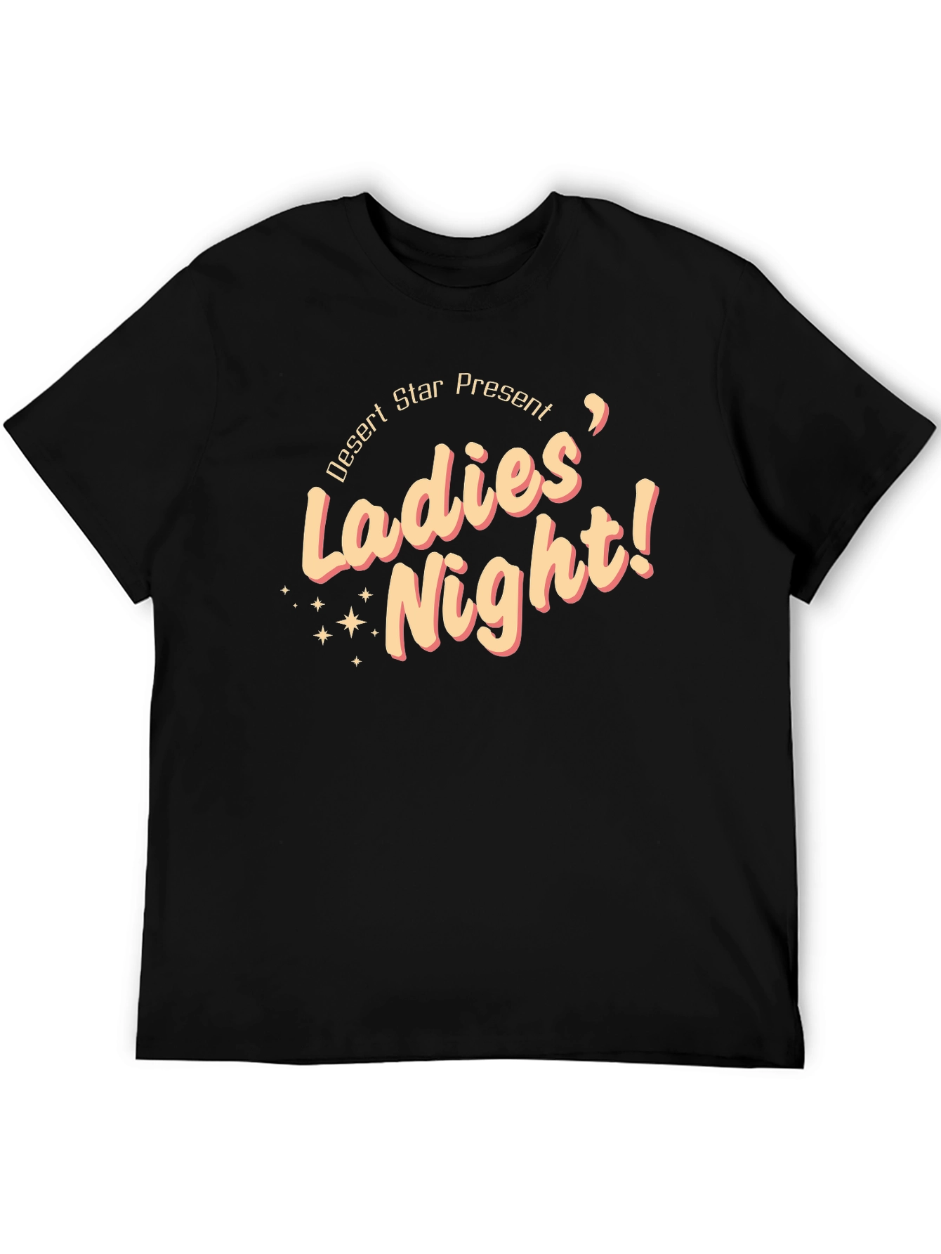 Desert Star Ladies Night Black T-Shirt