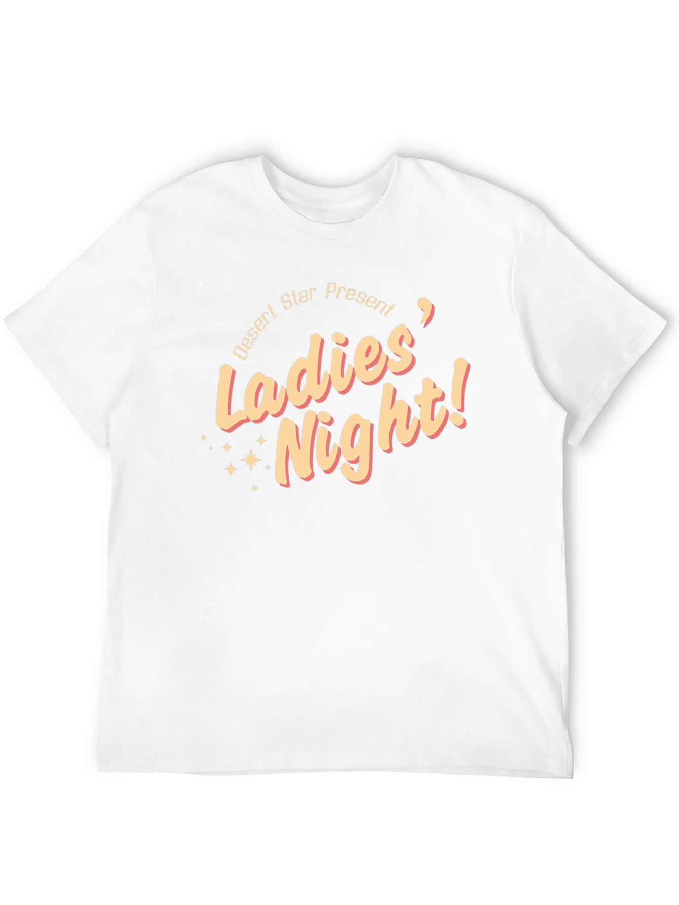 Desert Star Ladies Night Black T-Shirt