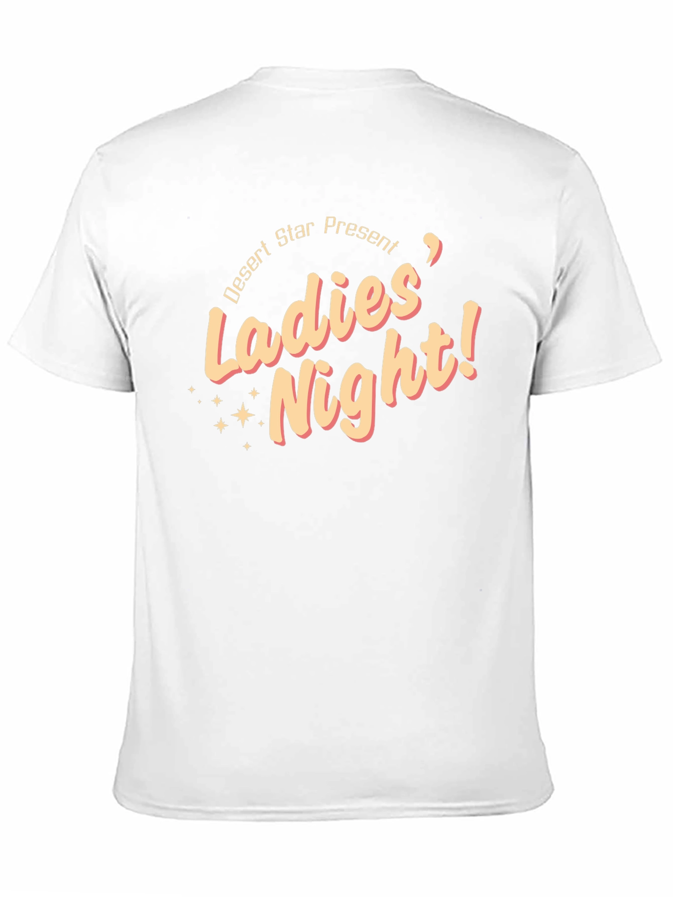 Desert Star Ladies Night Black T-Shirt