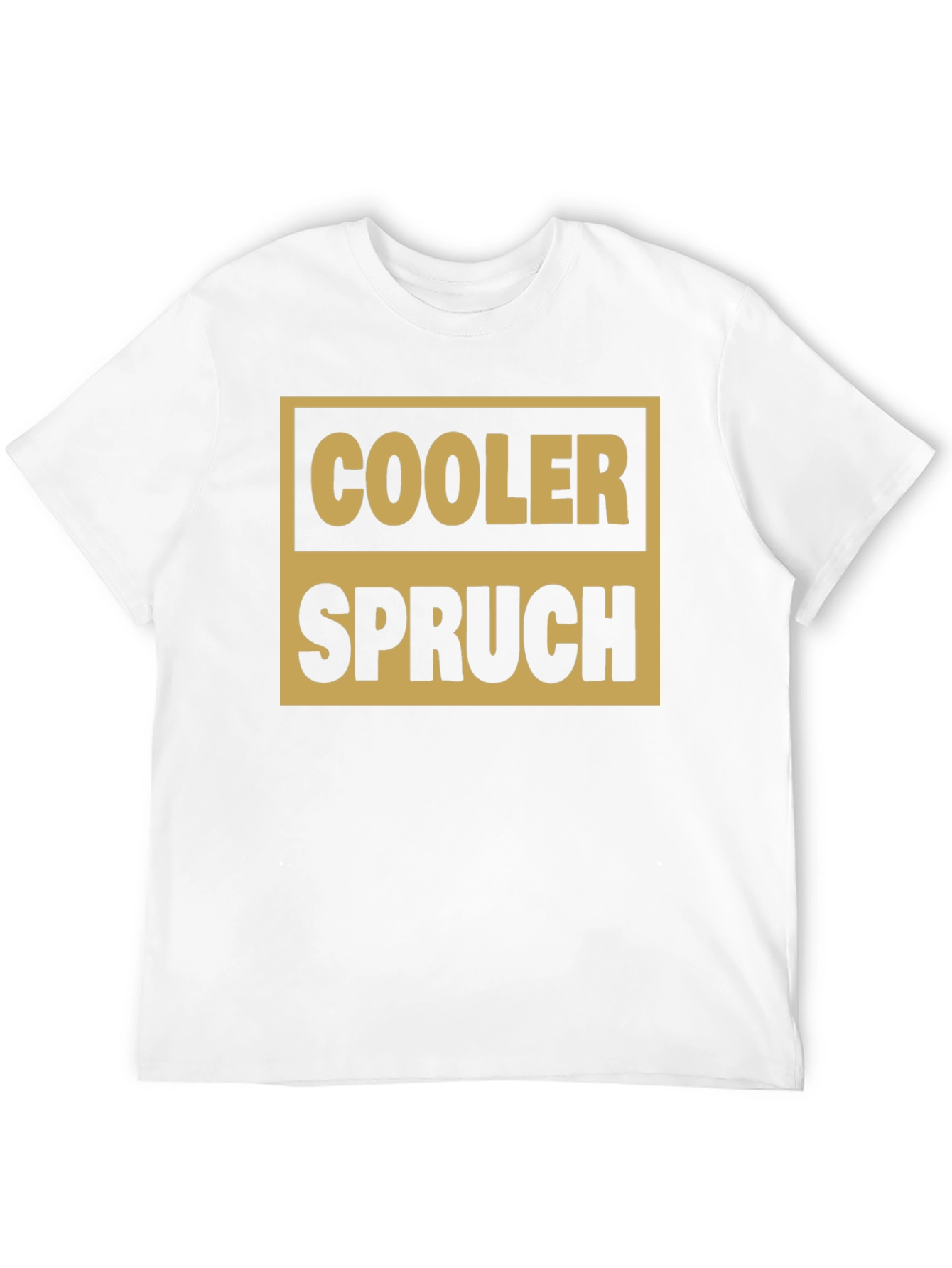 Cooler Spruch Graphic Tee - Black Cotton Casual Shirt