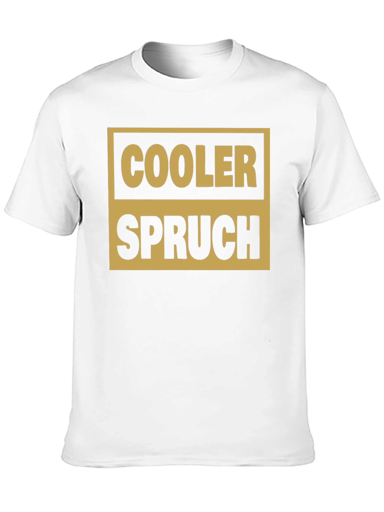 Cooler Spruch Graphic Tee - Black Cotton Casual Shirt