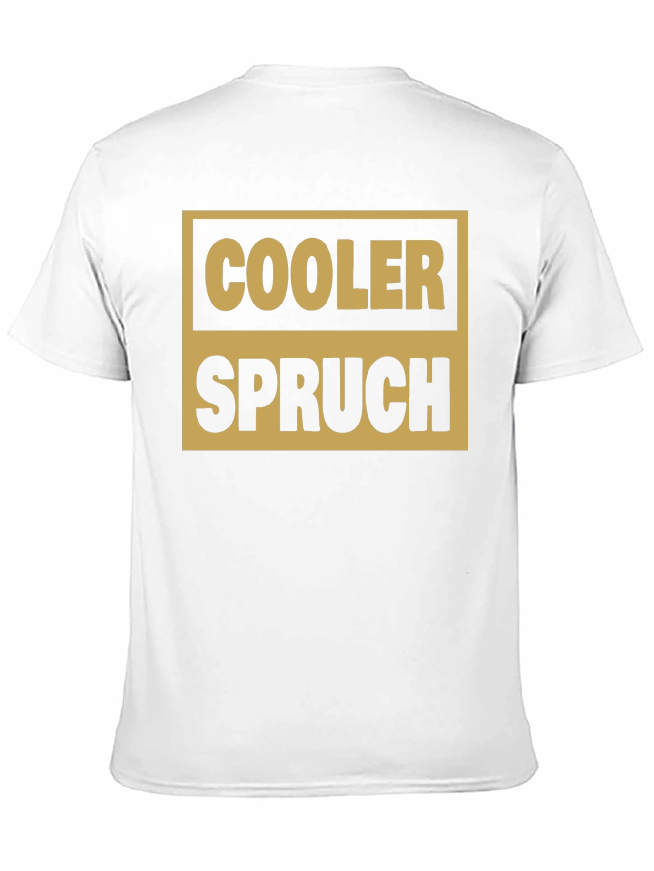 Cooler Spruch Graphic Tee - Black Cotton Casual Shirt