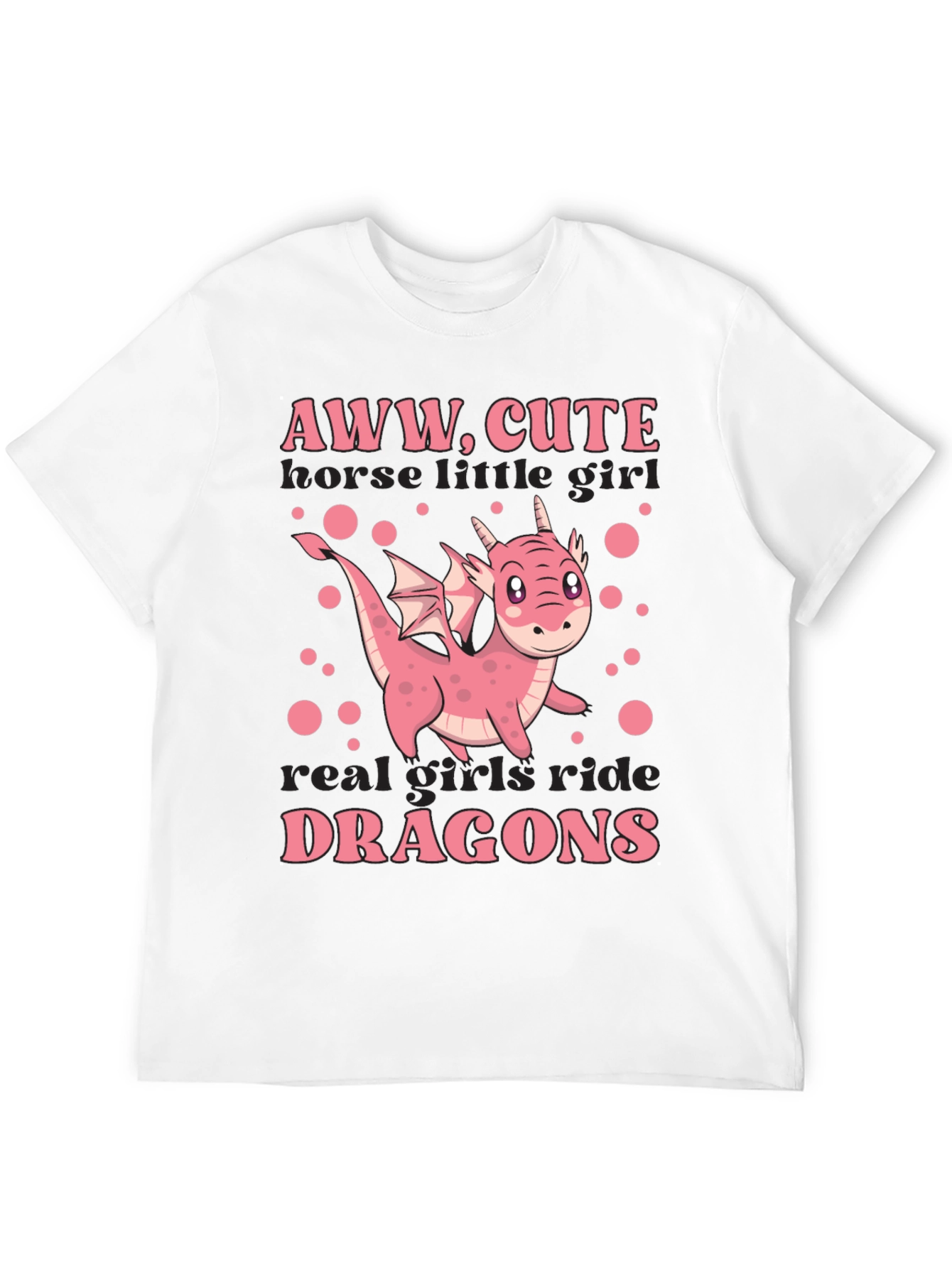 Aww Cute Dragon Girls T-Shirt