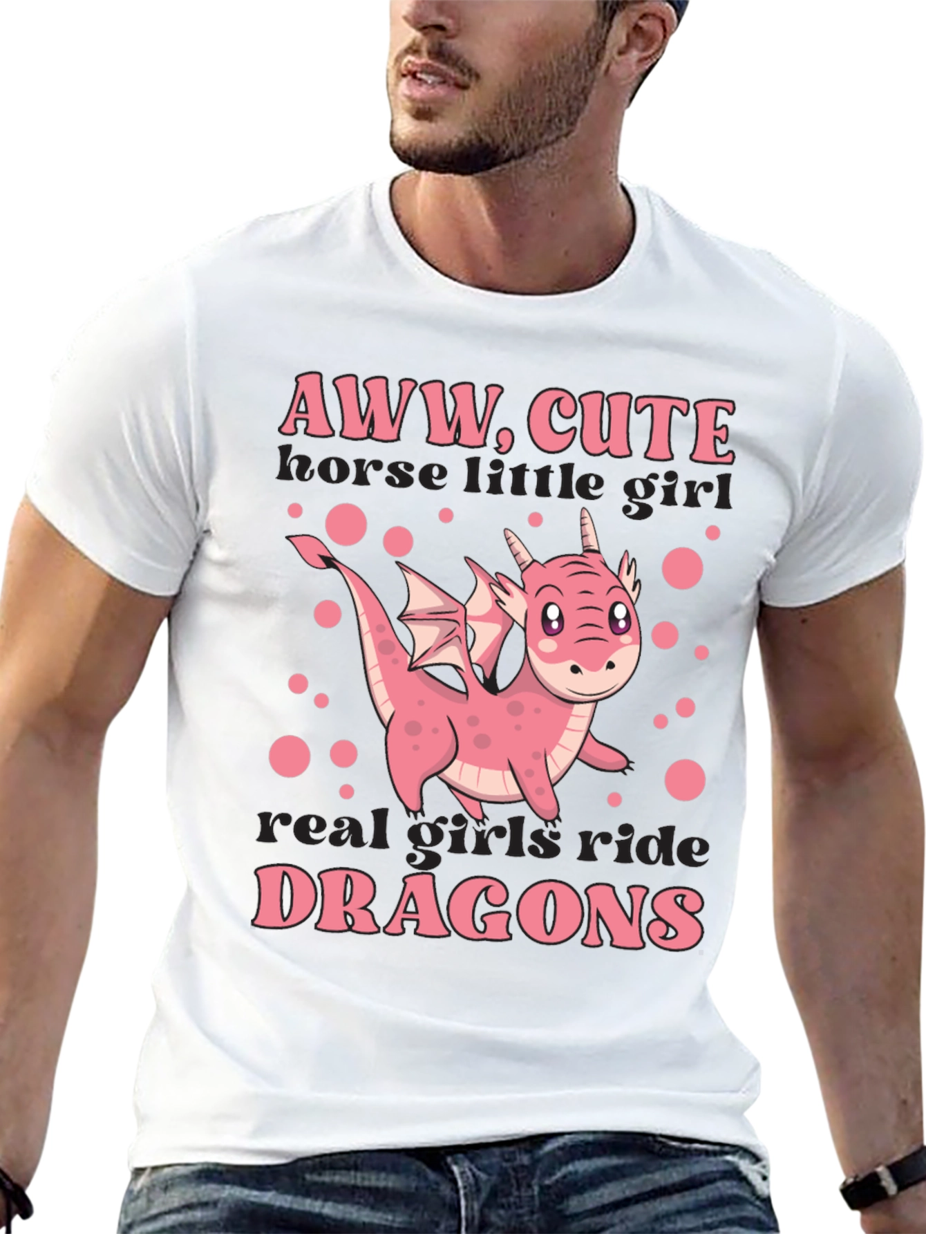 Aww Cute Dragon Girls T-Shirt