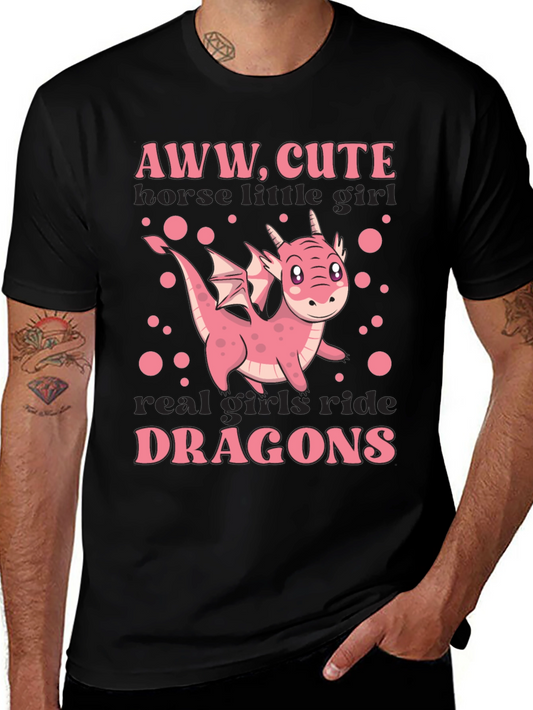 Aww Cute Dragon Girls T-Shirt