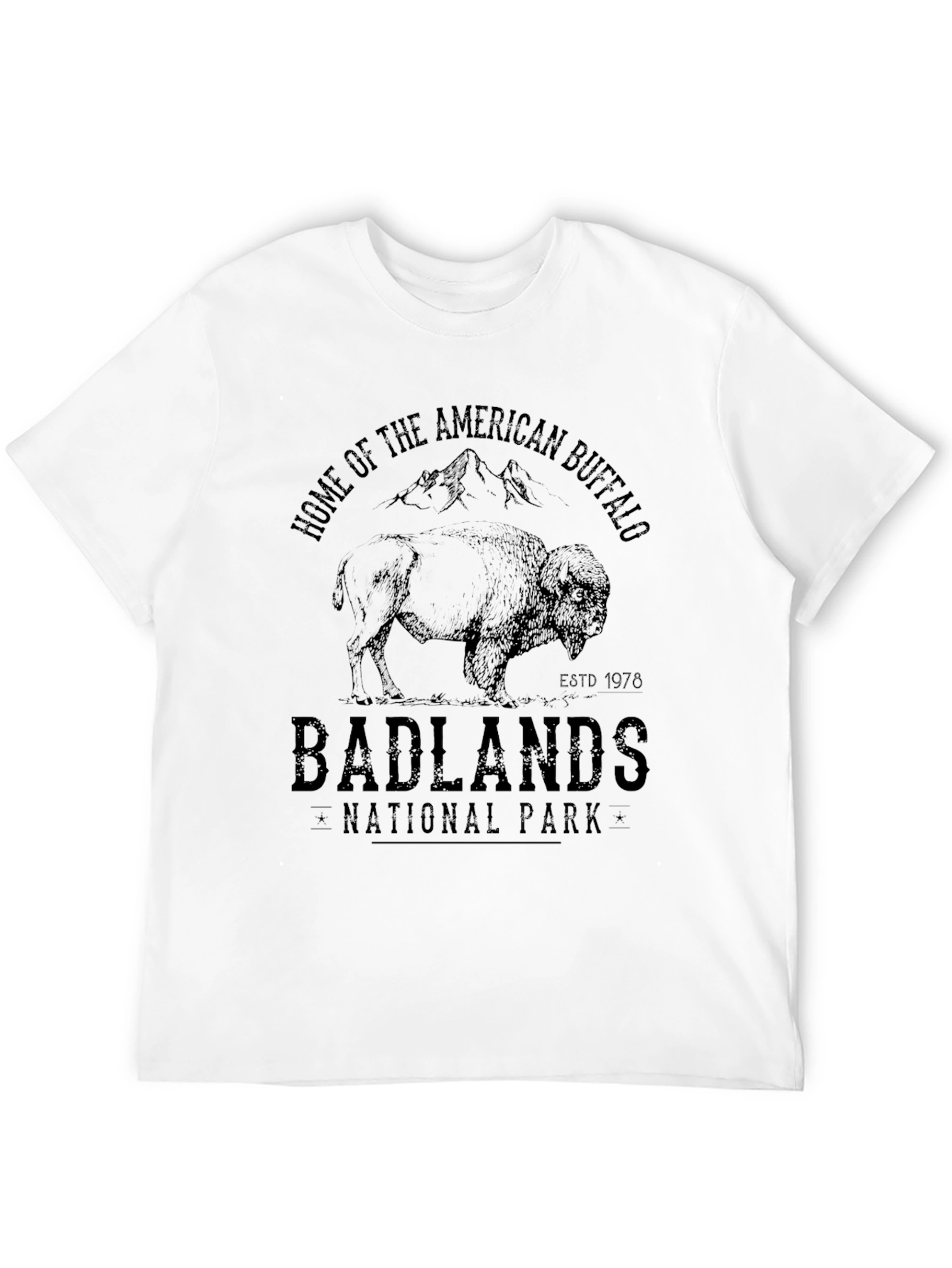 Badlands National Park Graphic T-Shirt