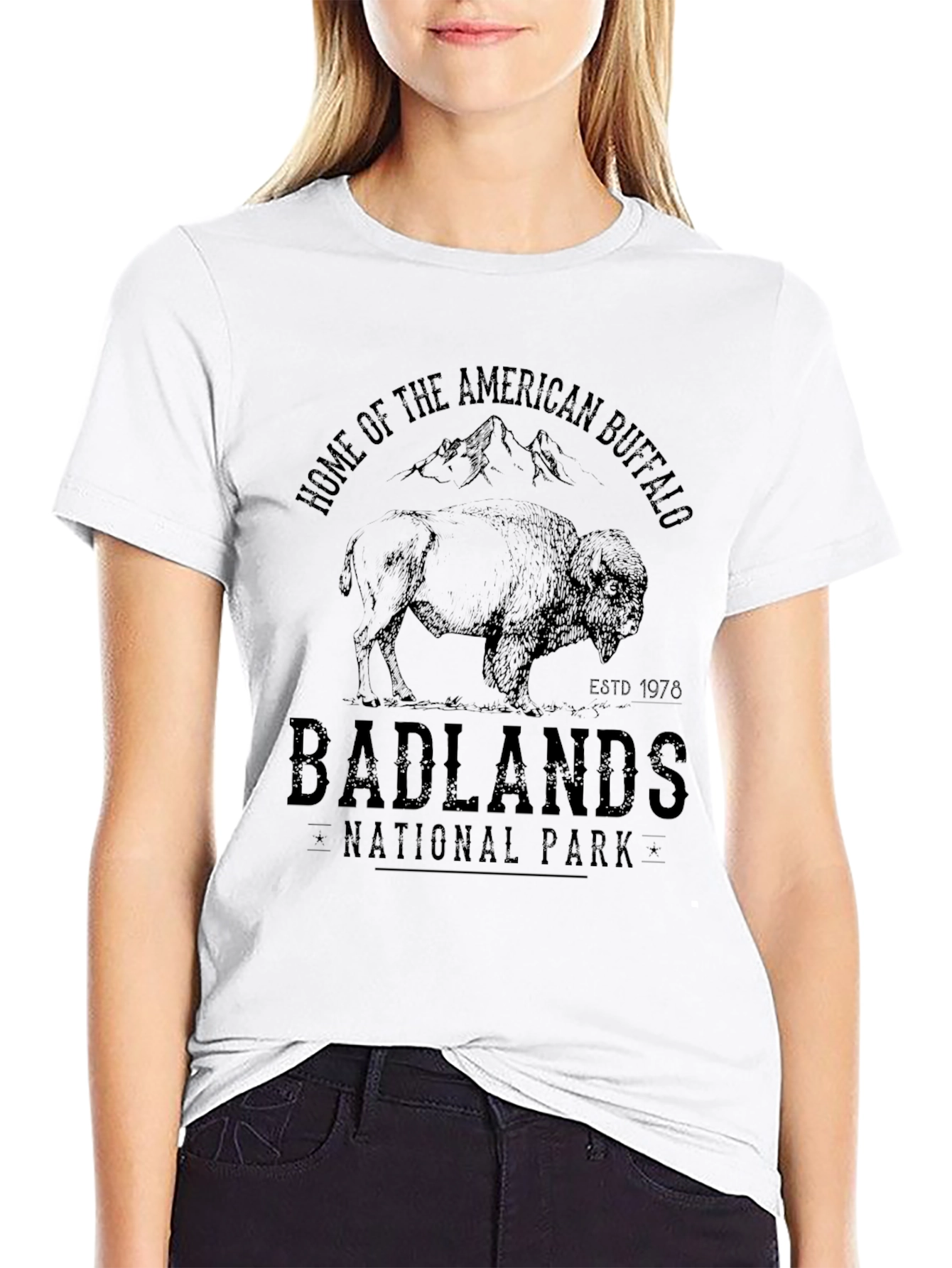 Badlands National Park Graphic T-Shirt