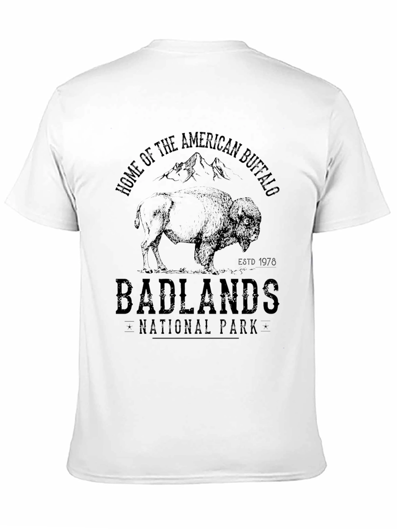 Badlands National Park Graphic T-Shirt