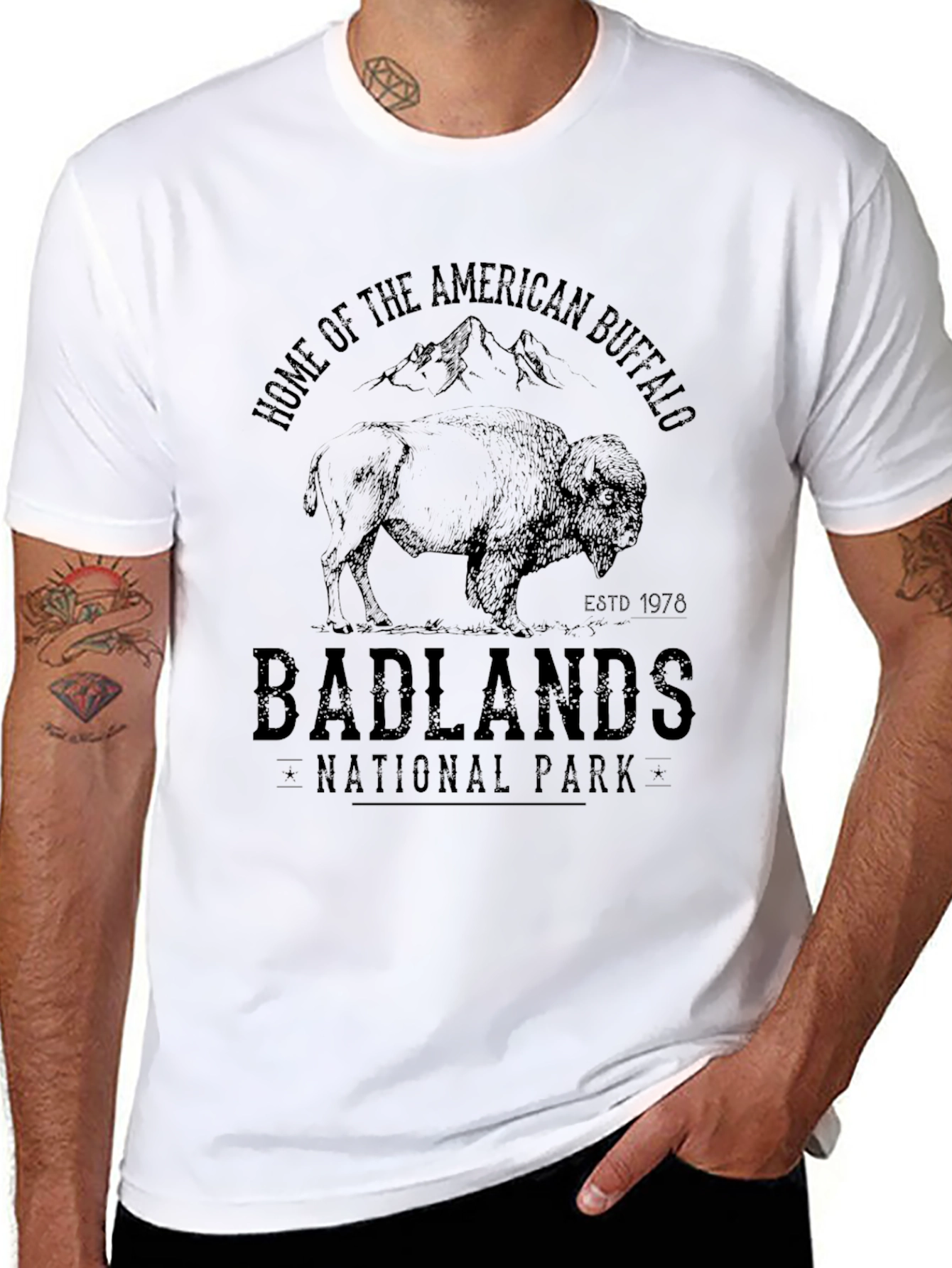 Badlands National Park Graphic T-Shirt