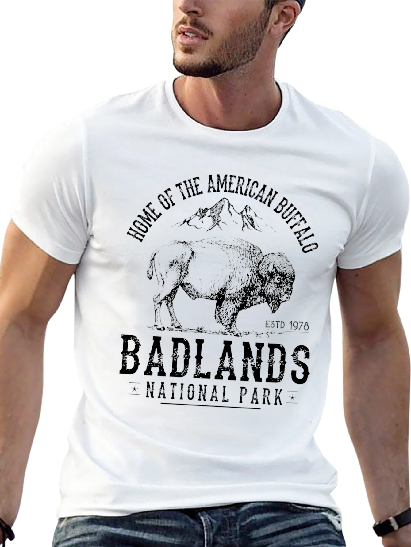 Badlands National Park Graphic T-Shirt