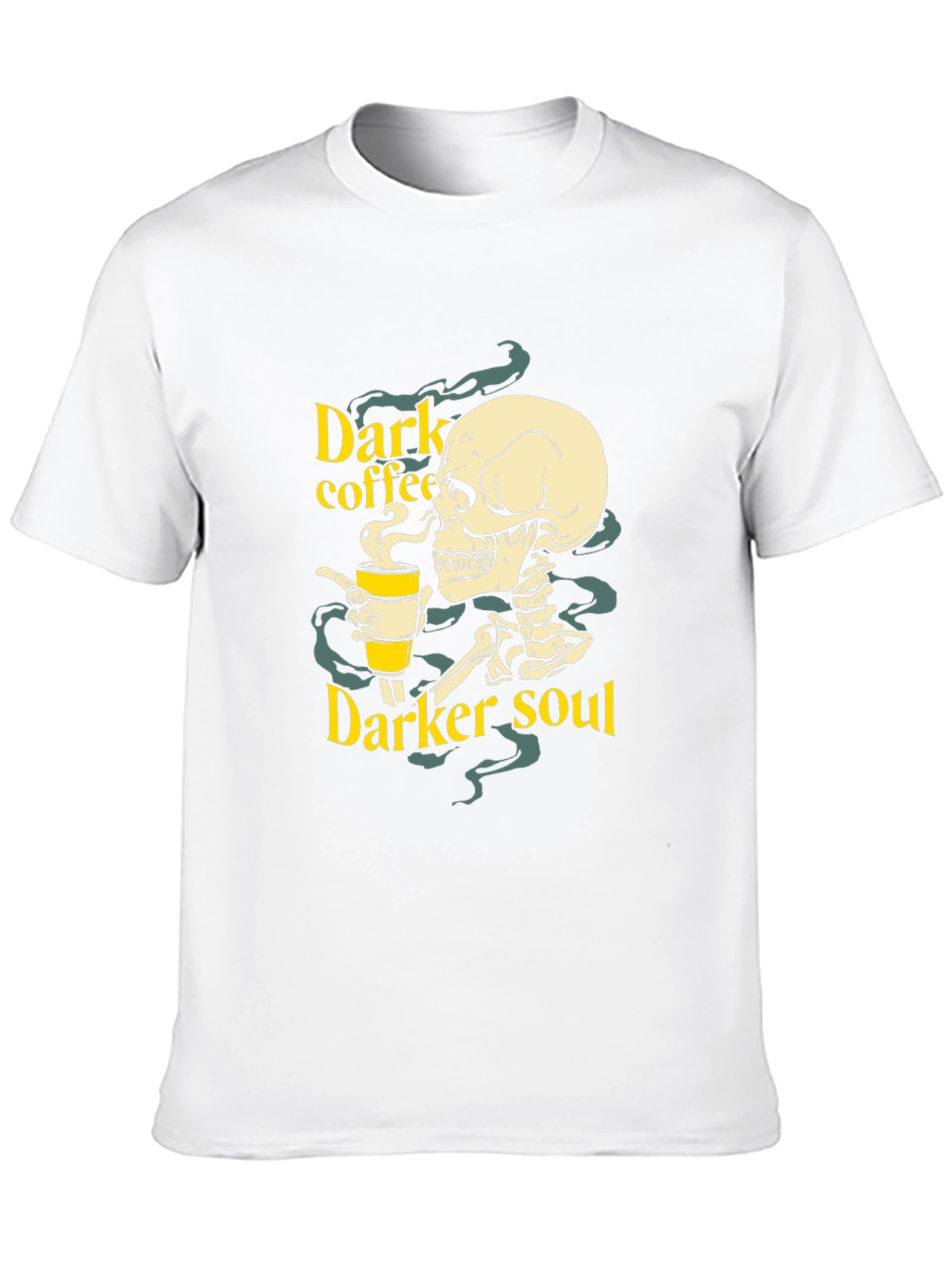 Dark Coffee Darker Soul Graphic T-Shirt