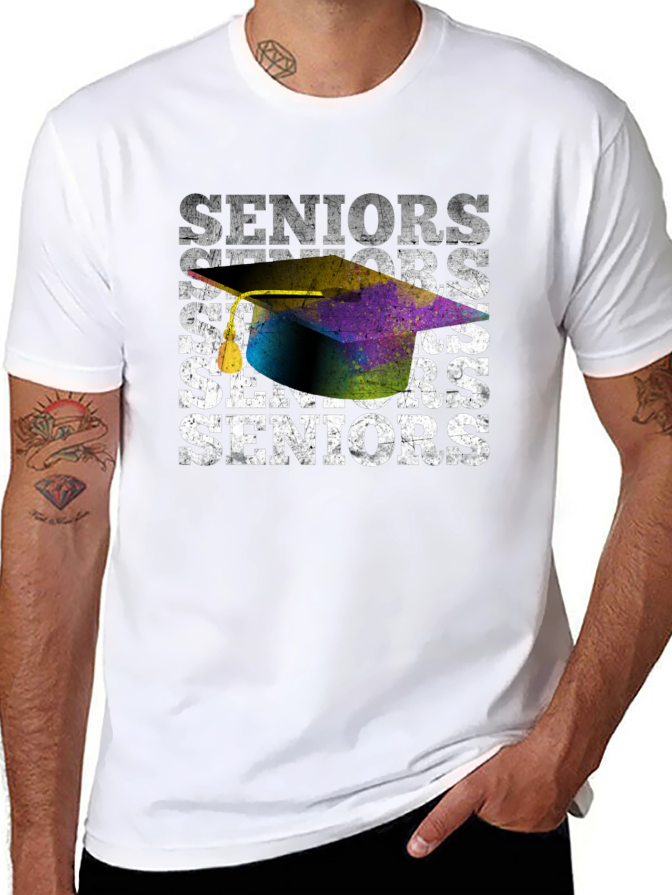 Seniors Graduation Cap T-Shirt