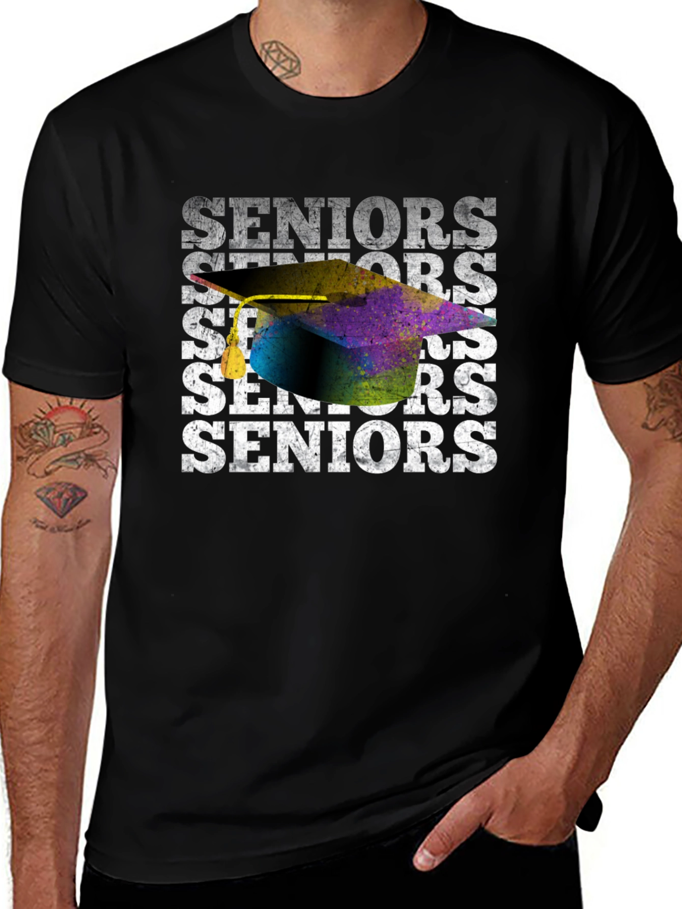 Seniors Graduation Cap T-Shirt