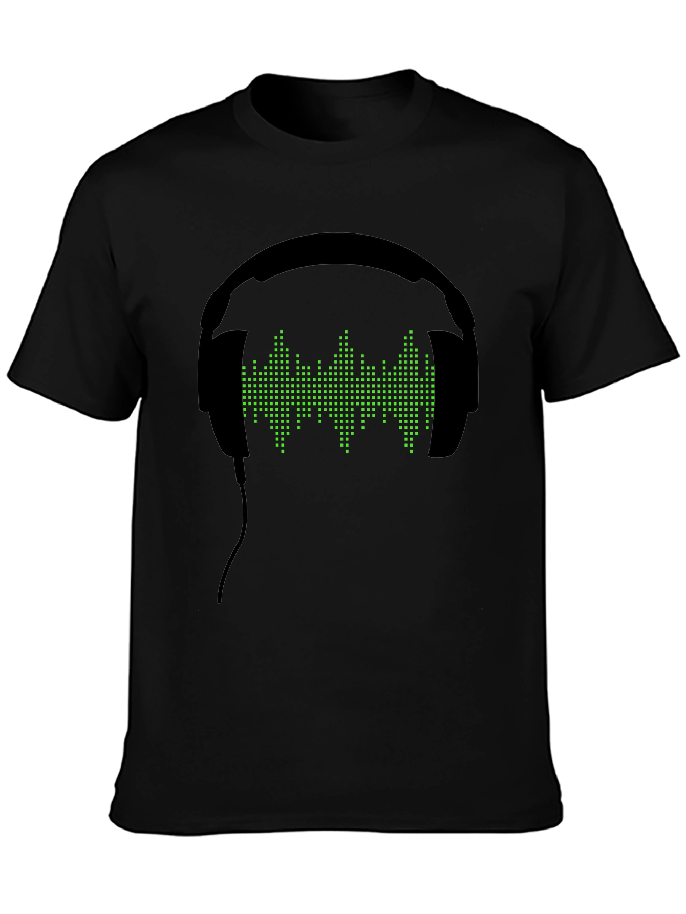 DJ Headphones Graphic T-Shirt - Music Lover Tee