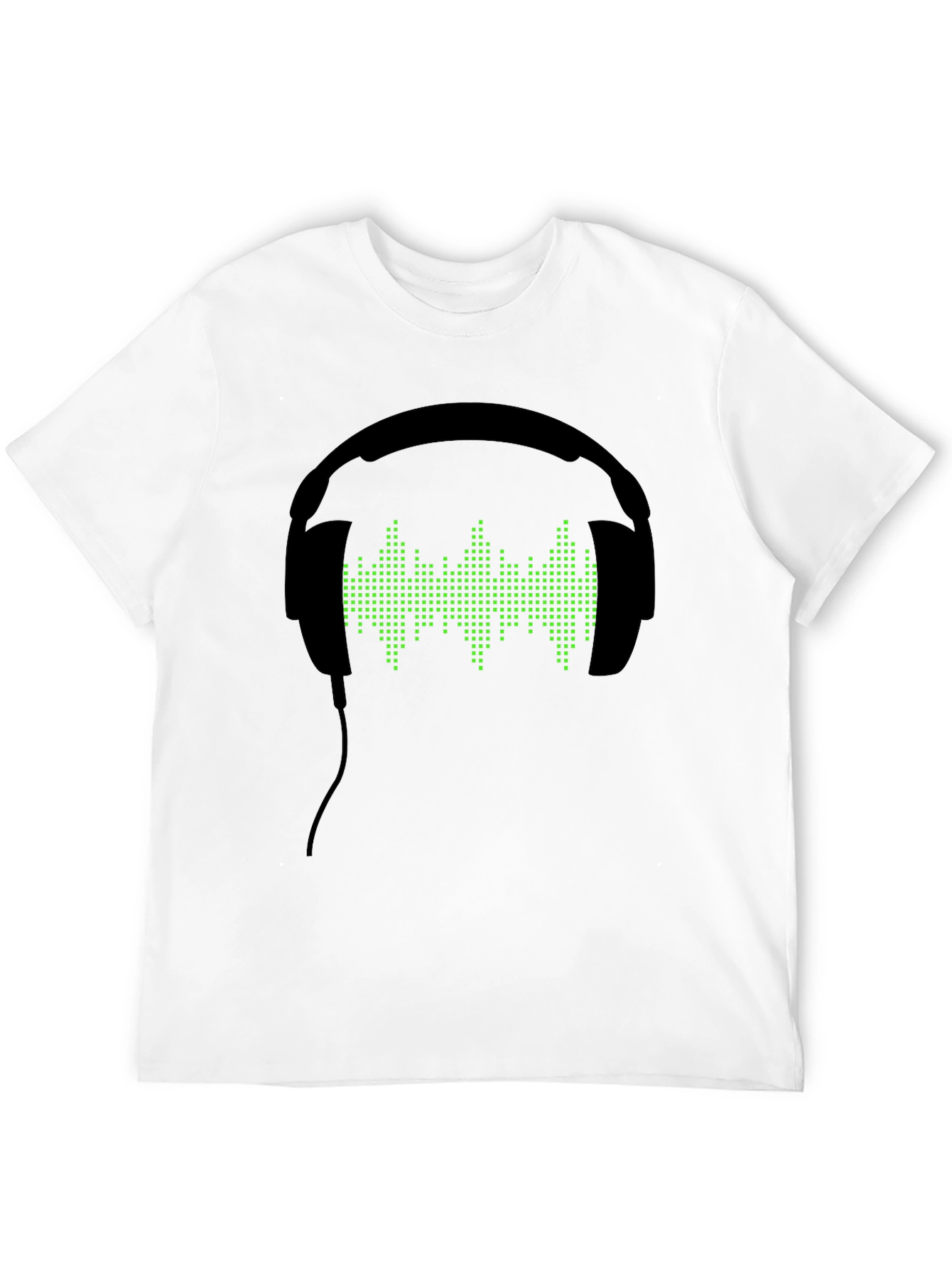 DJ Headphones Graphic T-Shirt - Music Lover Tee