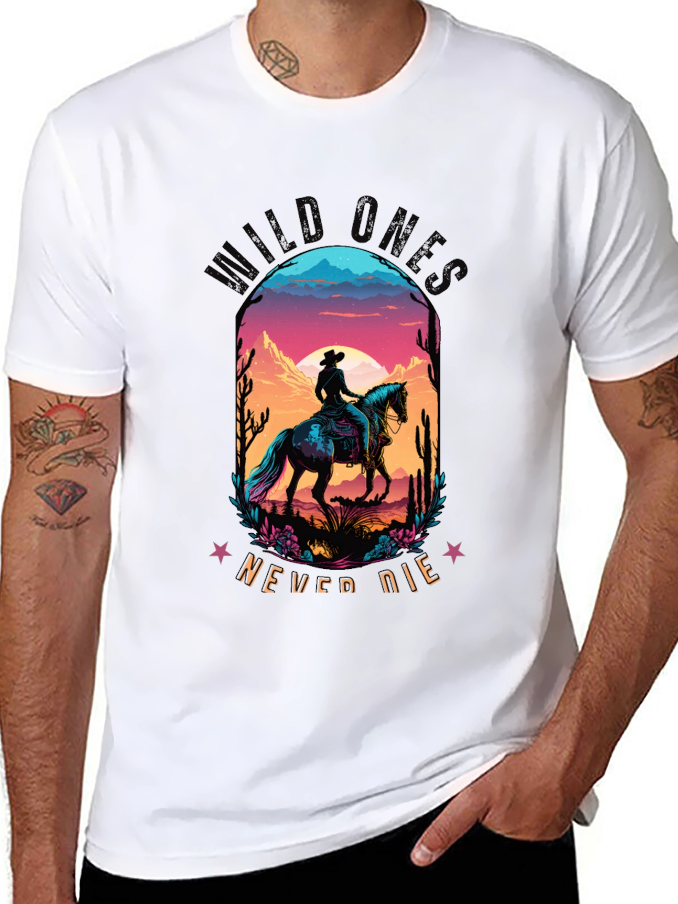 Wild Ones Never Die Graphic Tee