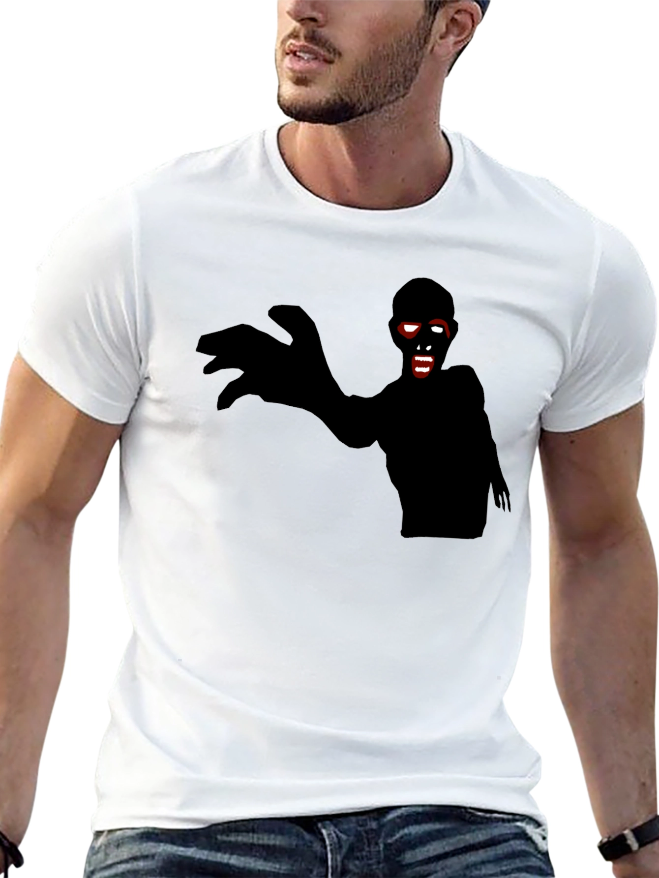 Zombie Graphic Tee - Black T-Shirt