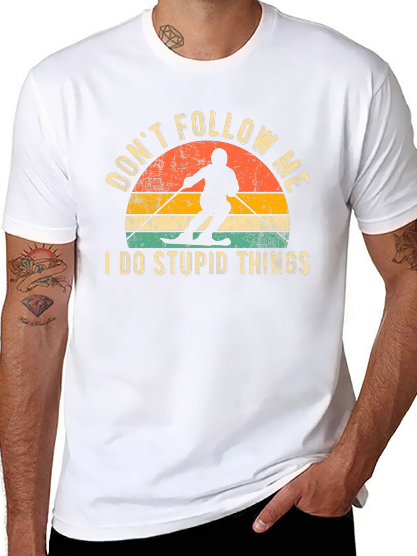 Dont Follow Me Skiing T-Shirt