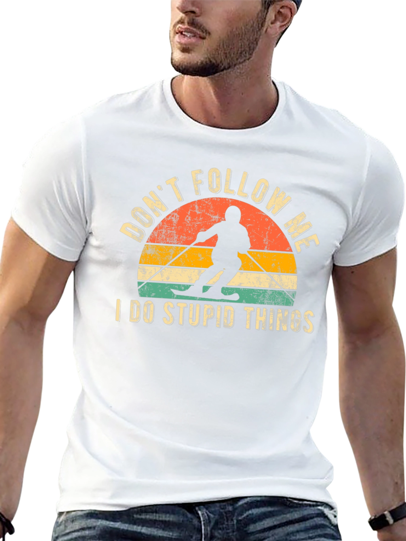 Dont Follow Me Skiing T-Shirt