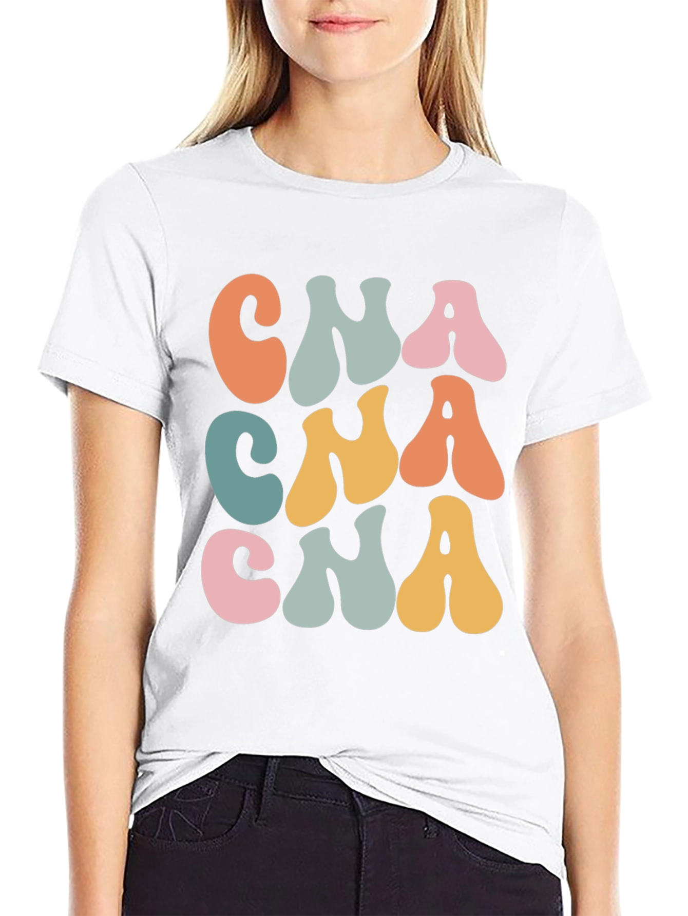 Retro CNA Graphic T-Shirt - Certified Nursing Assistant