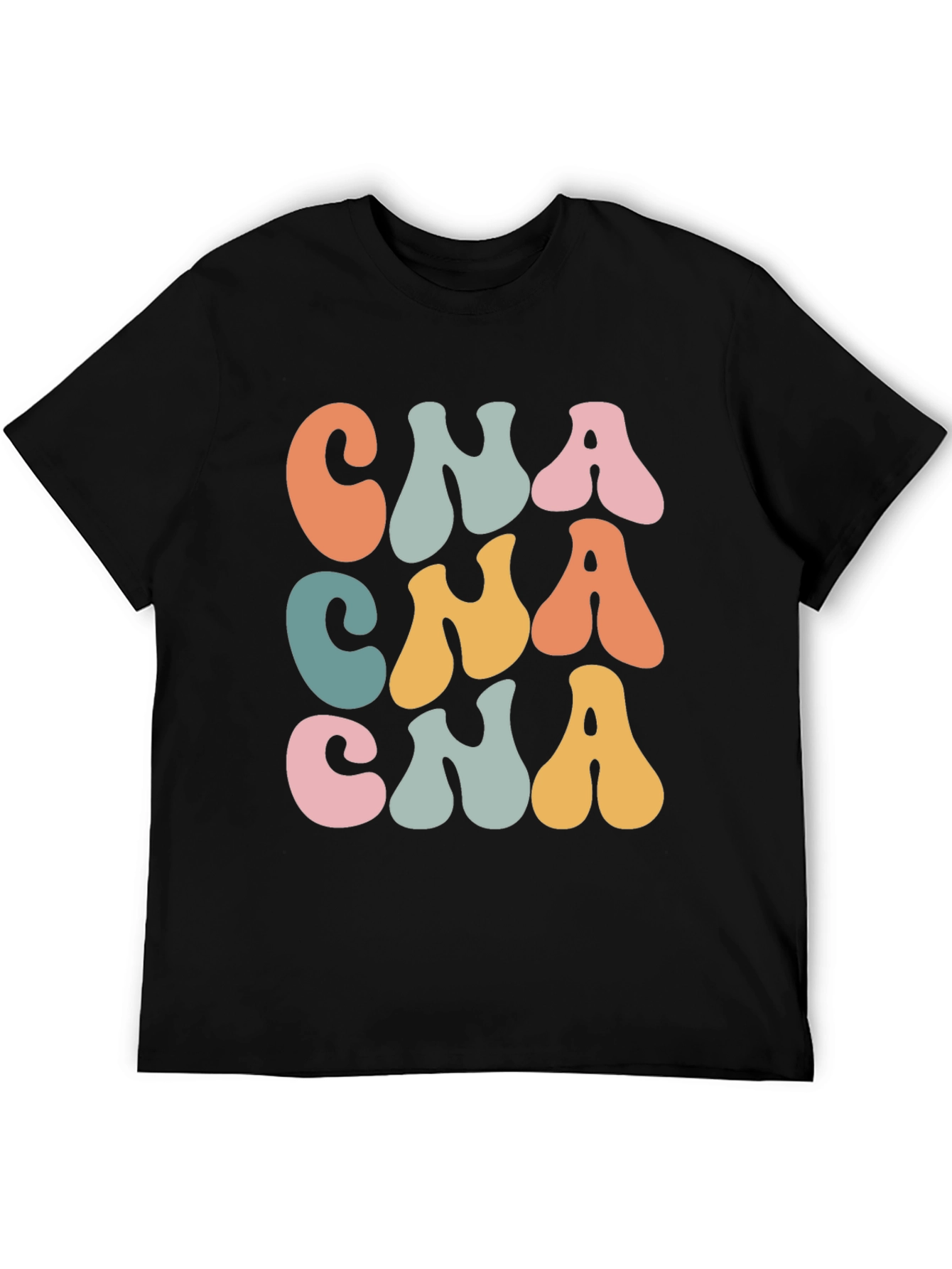 Retro CNA Graphic T-Shirt - Certified Nursing Assistant