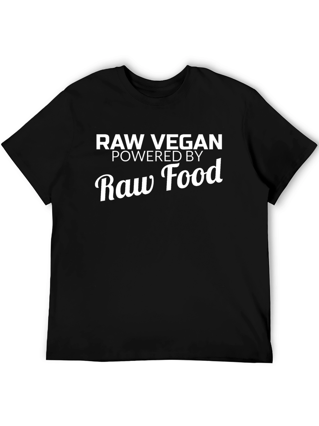 Raw Vegan Powered By Raw Food T-Shirt
