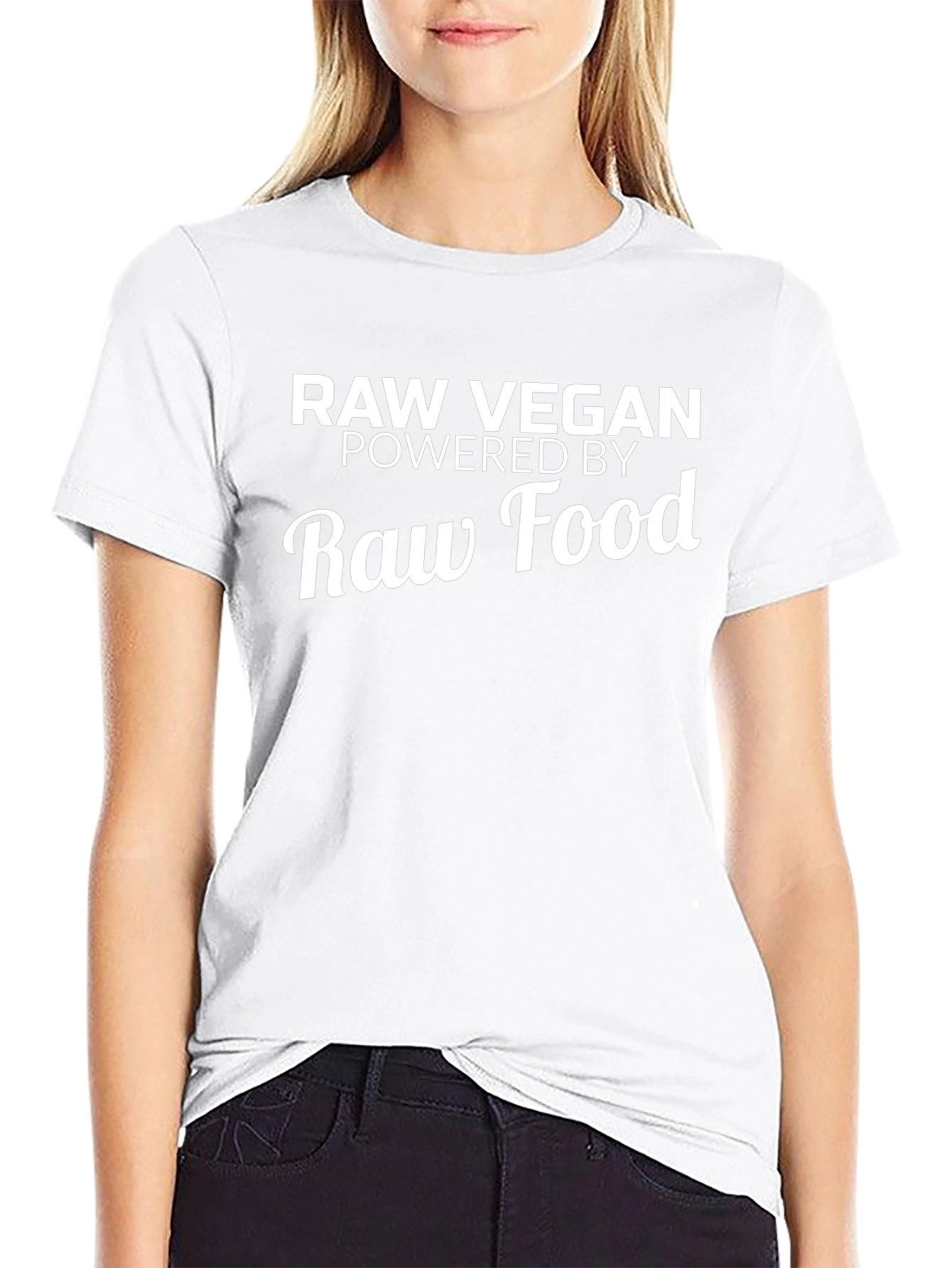 Raw Vegan Powered By Raw Food T-Shirt