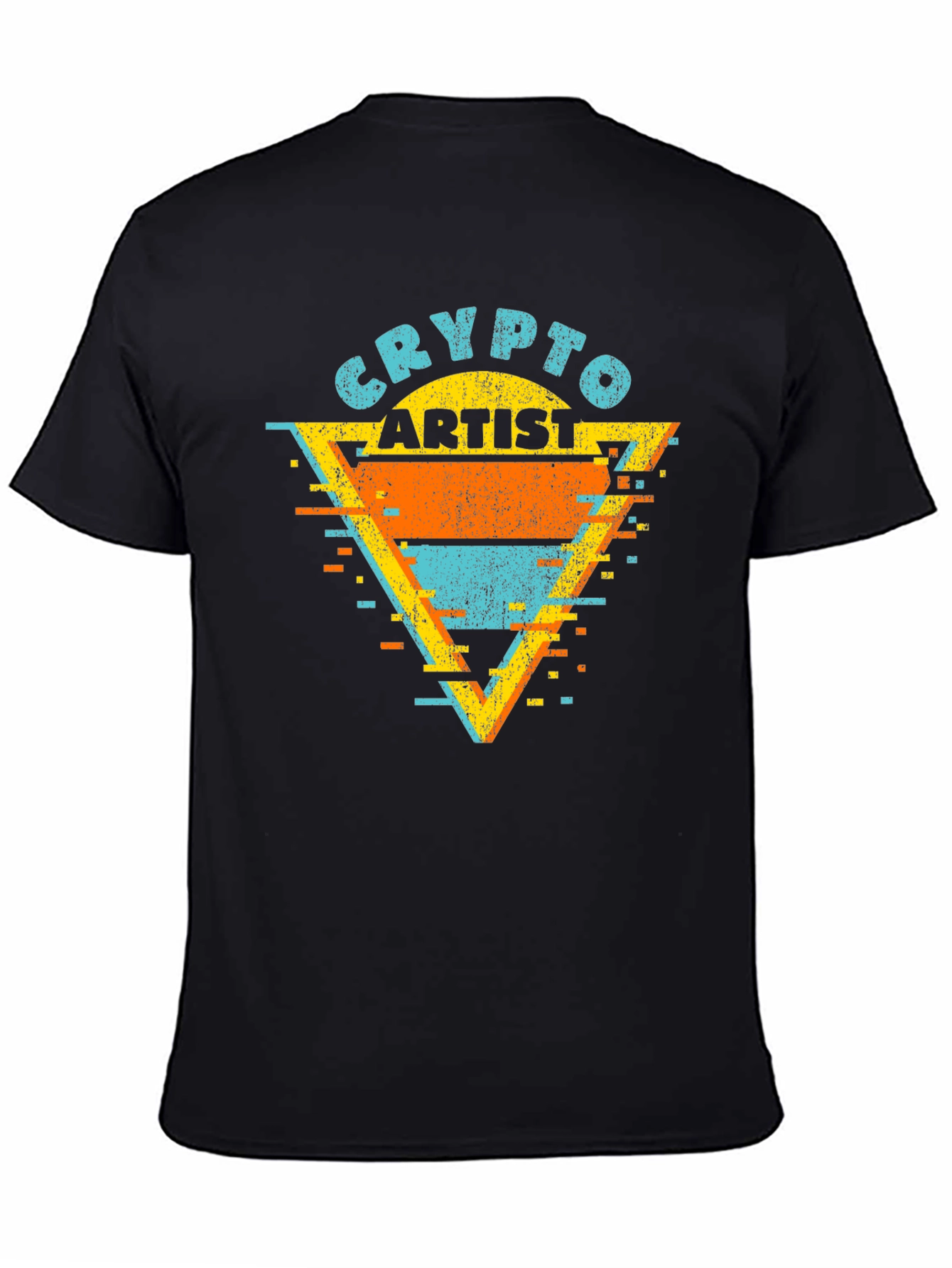 Crypto Artist Graphic Tee - Retro Style